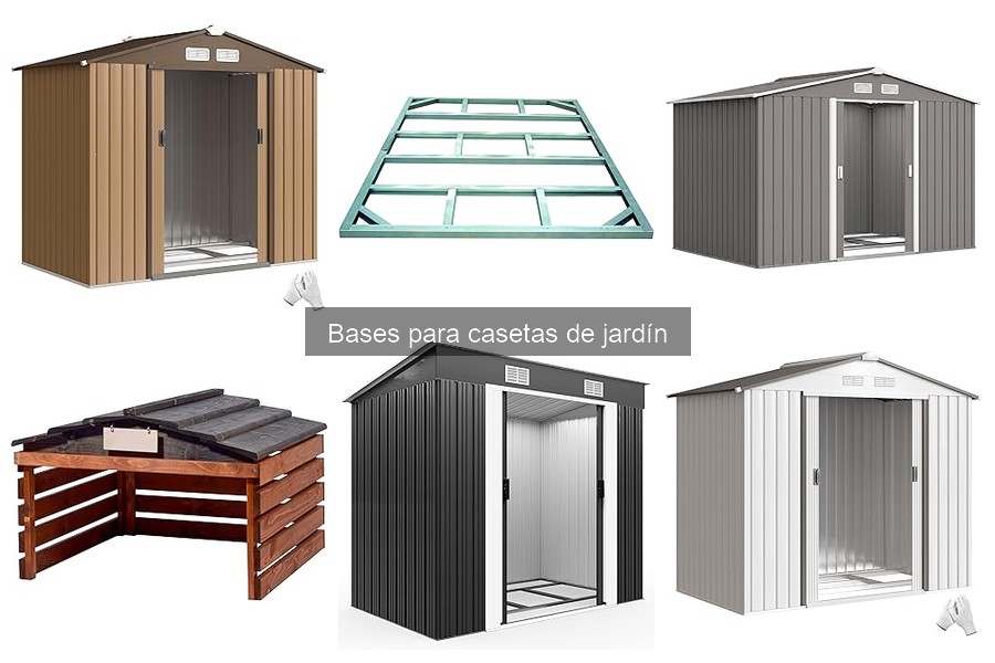Cómo elegir la mejor base para tu caseta de jardín