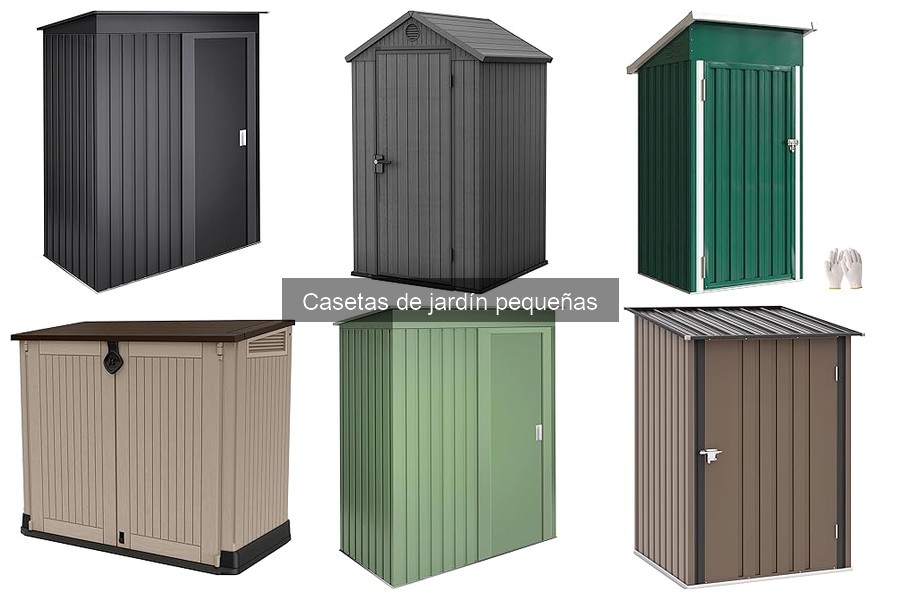Cómo elegir la mejor caseta de jardín pequeña