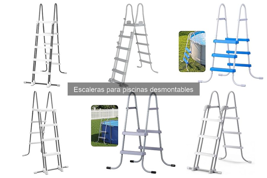 Cómo elegir la mejor escalera para tu piscina desmontable