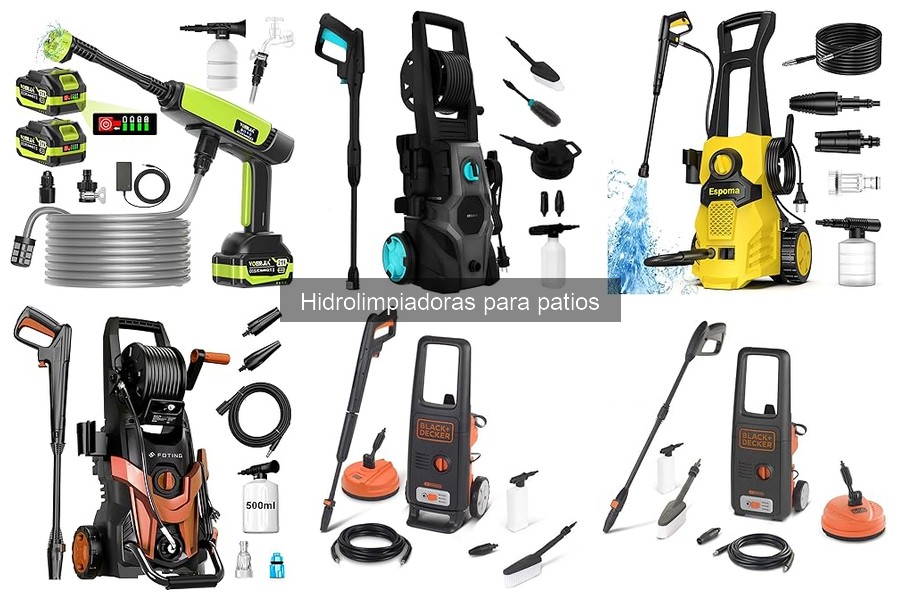 Cómo elegir la mejor hidrolimpiadora para tu patio