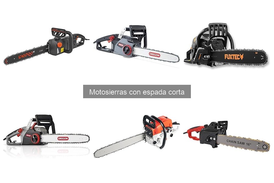 Cómo elegir la motosierra con espada corta adecuada