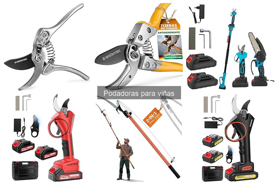 Cómo elegir la podadora adecuada para viñas: guía completa