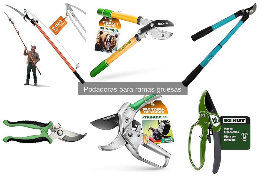 Cómo elegir la podadora para ramas gruesas adecuada