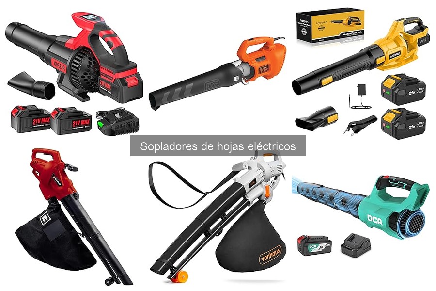 Cómo elegir la potencia ideal para sopladores de hojas eléctricos