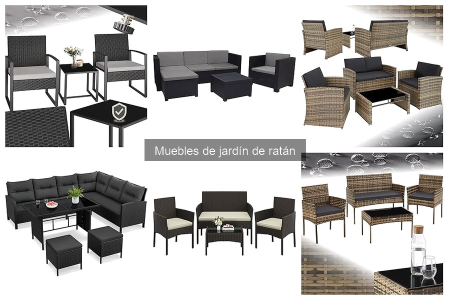 Cómo elegir los mejores muebles de jardín de ratán