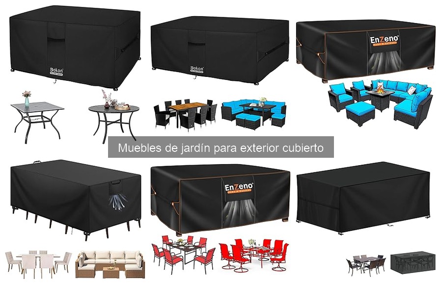 Cómo elegir muebles de jardín resistentes a la intemperie