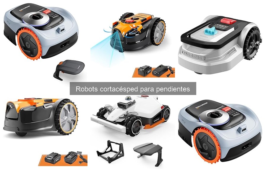 Cómo elegir un robot cortacésped para pendientes: Guía 2023