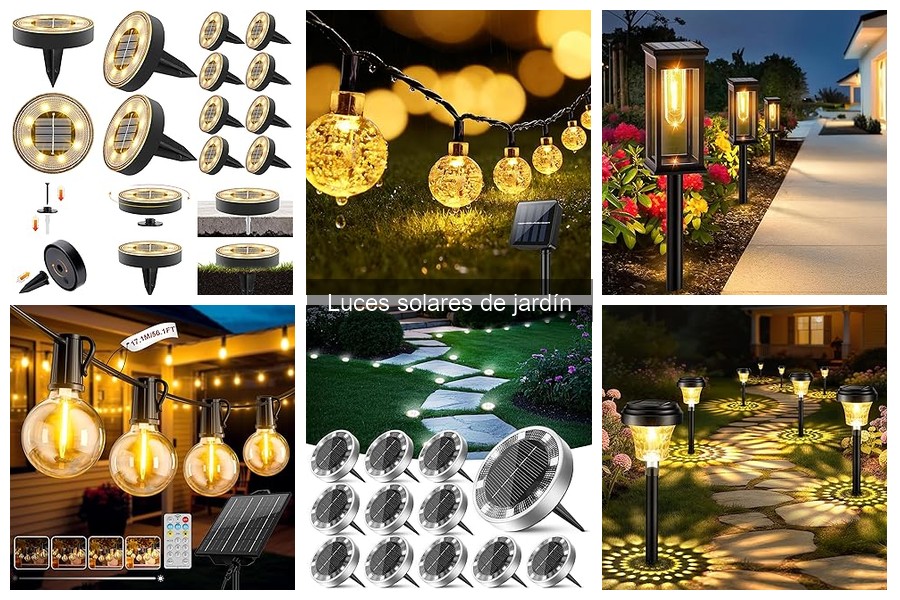 Cómo Funcionan las Luces Solares de Jardín: Guía Técnica
