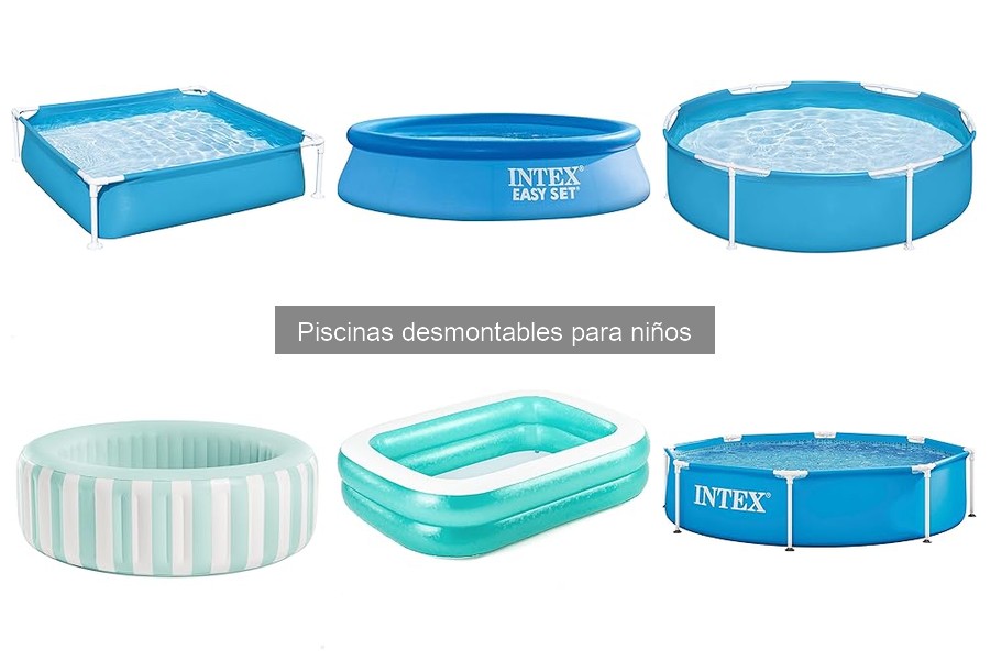 Cómo guardar correctamente una piscina desmontable infantil