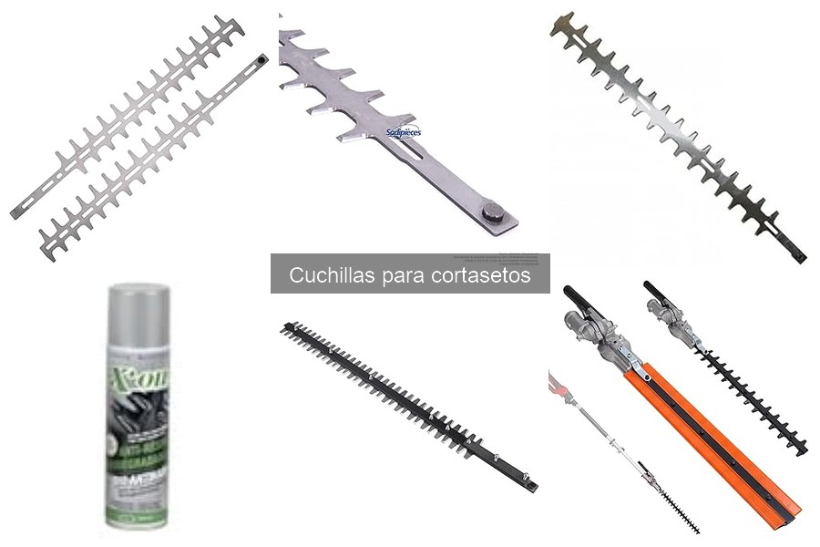 Cómo instalar cuchillas en un cortasetos de forma segura