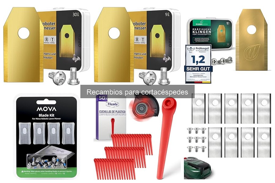 Cómo instalar recambios en cortacéspedes de forma sencilla