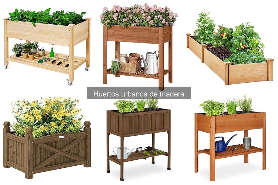 Cómo instalar un huerto urbano de madera fácilmente