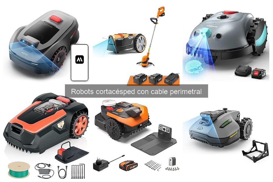 Cómo instalar un robot cortacésped con cable perimetral