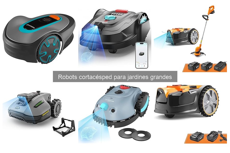 Cómo instalar un robot cortacésped en jardines grandes