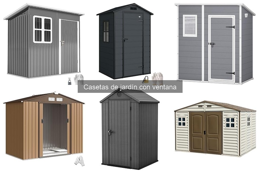 Cómo instalar una caseta de jardín con ventana fácilmente