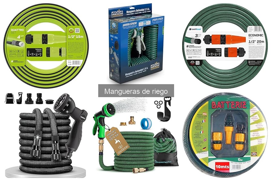 Cómo instalar y usar mangueras de riego en tu jardín