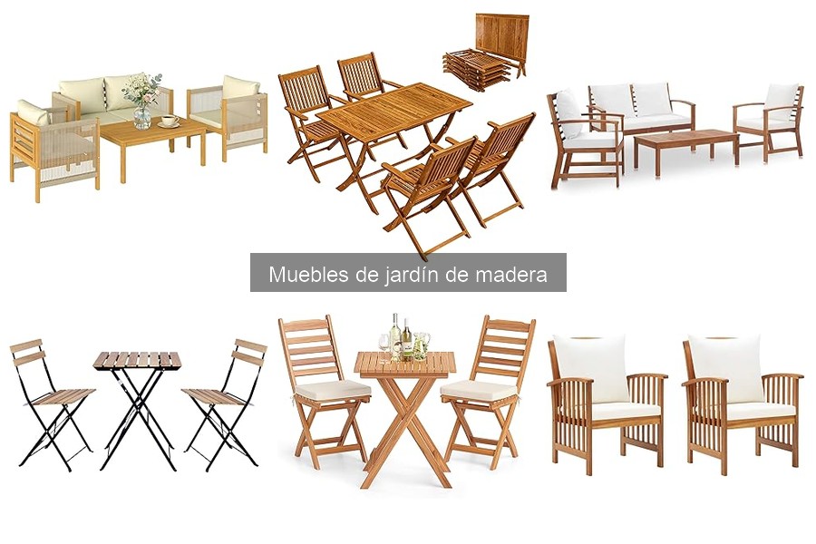Cómo mantener muebles de jardín de madera para que duren