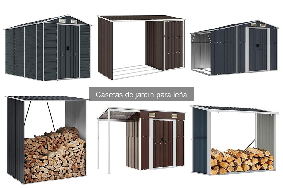 Cómo mantener tu caseta de jardín para leña en perfecto estado
