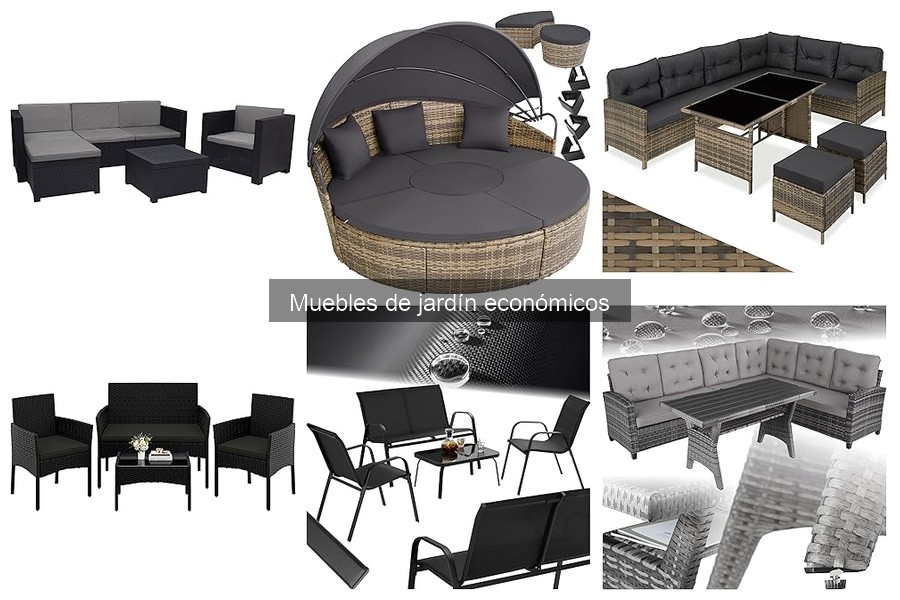 Cómo montar muebles de jardín económicos: guía práctica