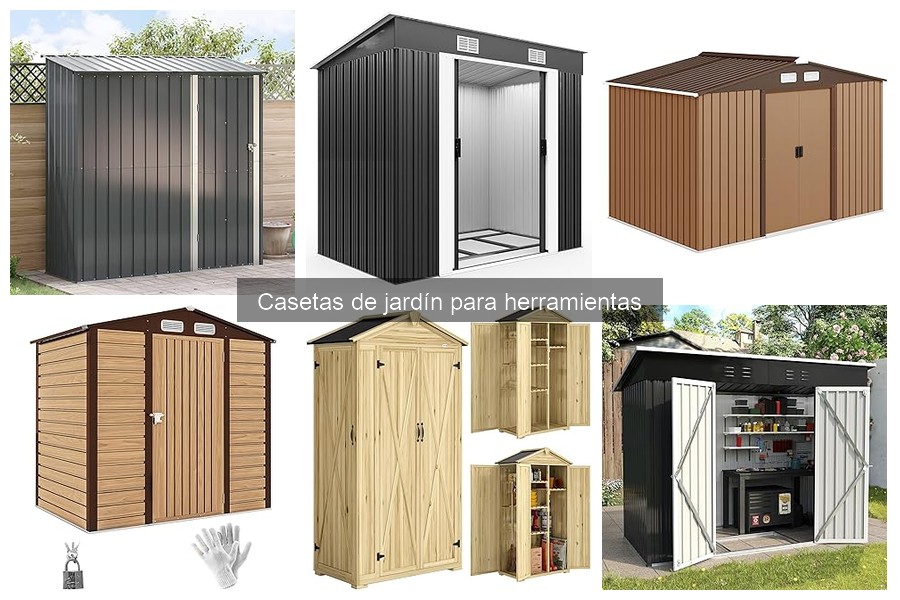 Cómo organizar herramientas en tu caseta de jardín