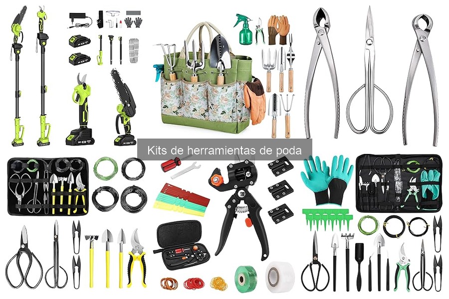 Cómo personalizar un kit de herramientas de poda para jardineros