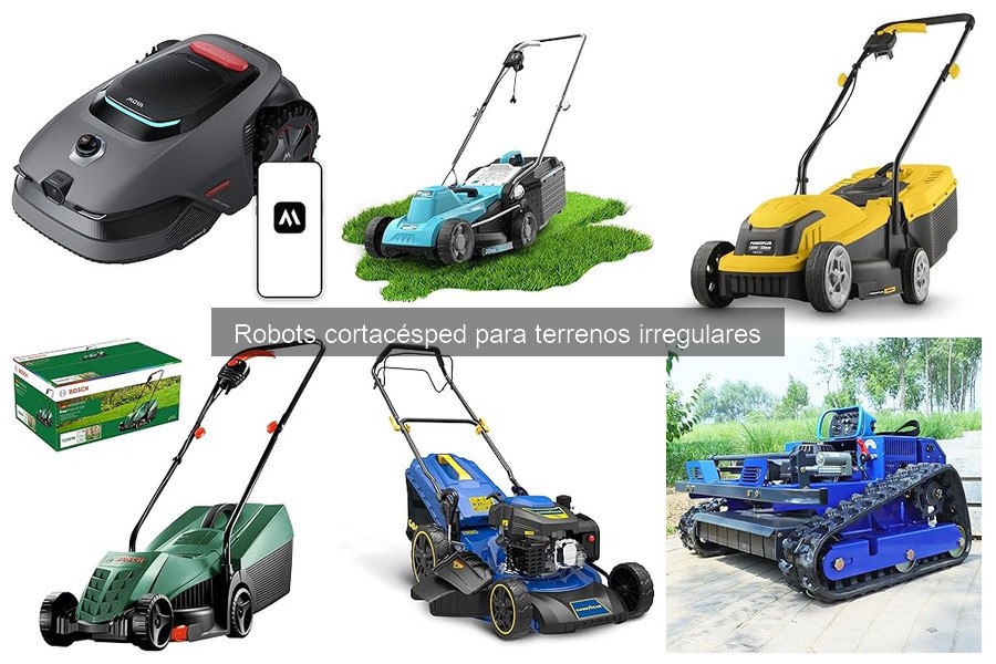 Cómo programar un robot cortacésped para terrenos irregulares