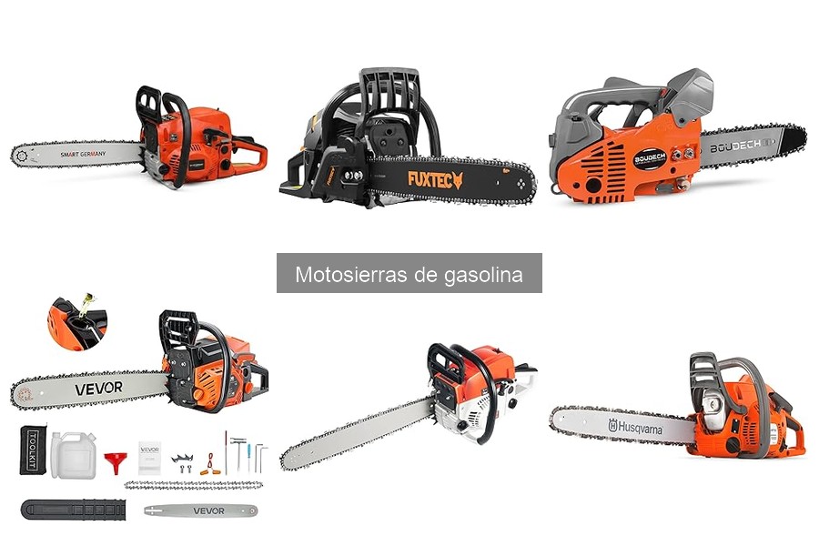Cómo usar de forma segura una motosierra de gasolina