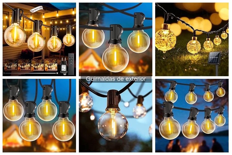 Cómo usar guirnaldas de exterior para fiestas y eventos