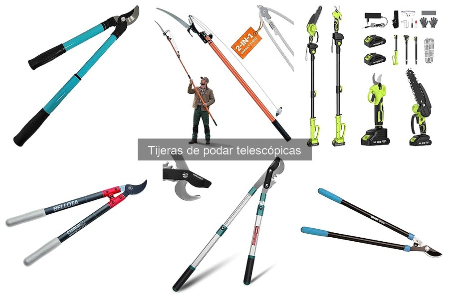 Cómo usar tijeras de podar telescópicas de forma efectiva