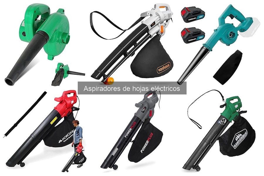 Cómo usar un aspirador de hojas eléctrico de manera efectiva