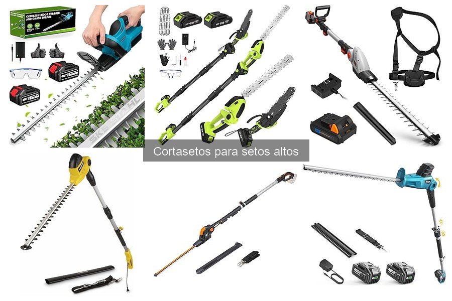 Cómo usar un cortasetos para setos altos de manera segura