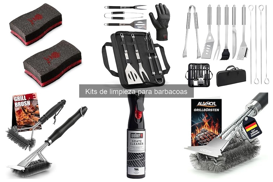 Cómo usar un kit de limpieza para barbacoas de manera efectiva