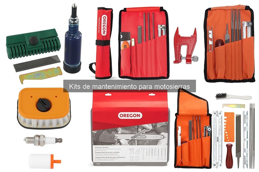 Cómo usar un kit de mantenimiento para motosierras correctamente