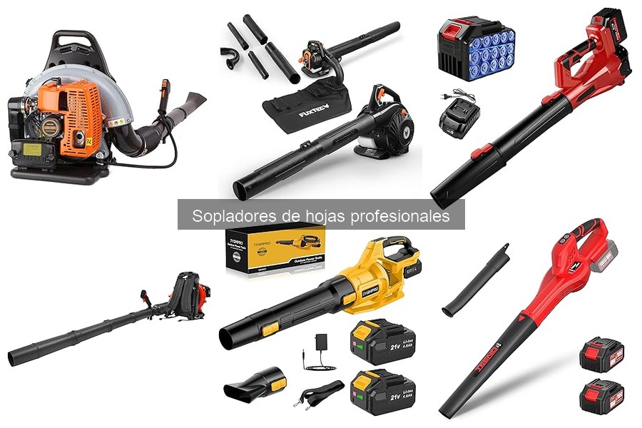 Cómo usar un soplador de hojas profesional correctamente