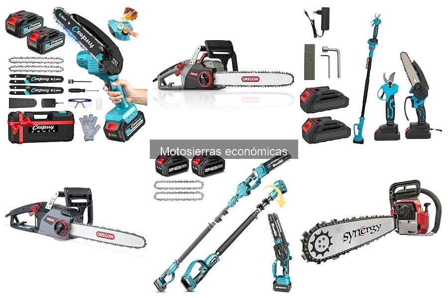 Cómo usar una motosierra económica de forma segura