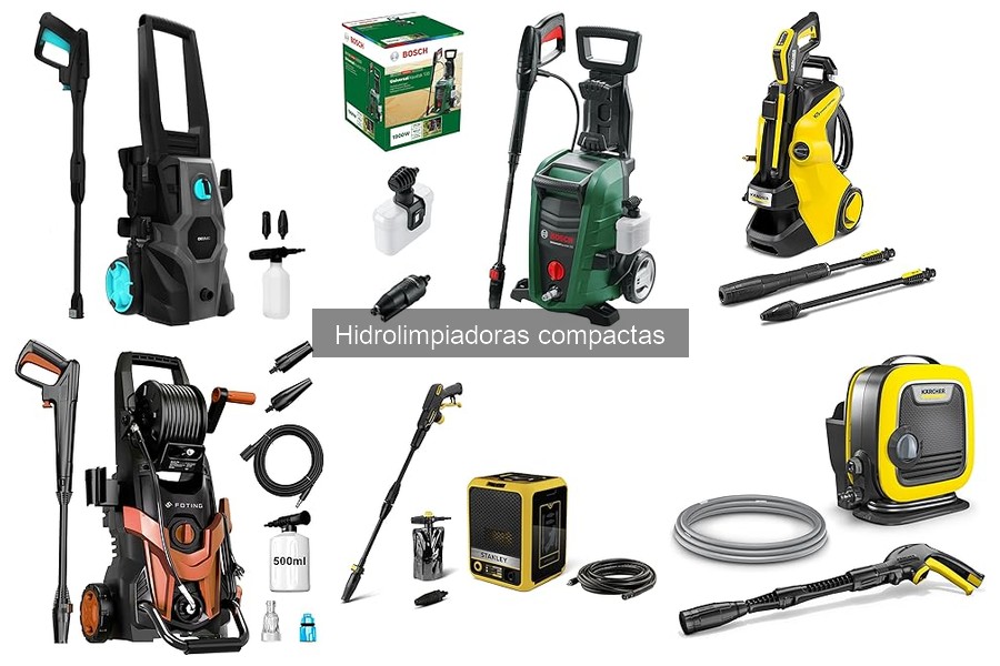 Cómo utilizar correctamente una hidrolimpiadora compacta