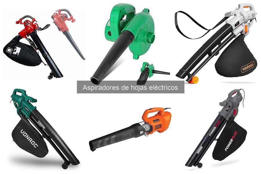 Comparativa: Aspiradores de hojas eléctricos vs Sopladores