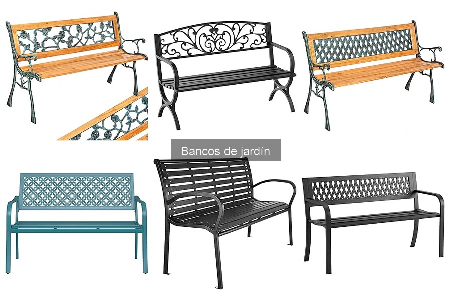 Comparativa: Bancos de Jardín de Resina vs Metálicos