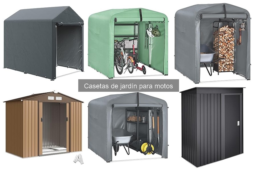 Comparativa: Casetas de Madera vs Metal para Motos