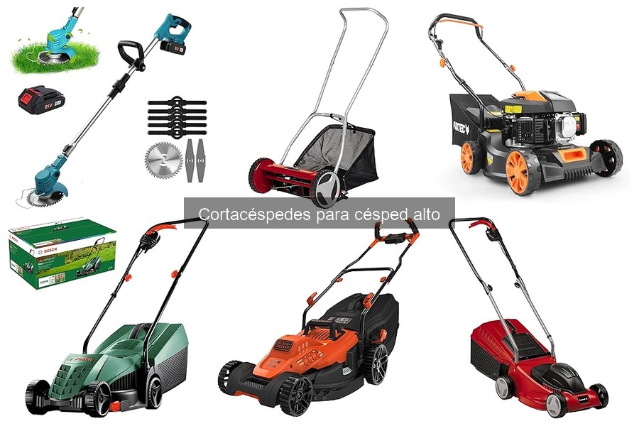 Comparativa: Cortacéspedes a Gasolina vs Eléctricos para Césped Alto
