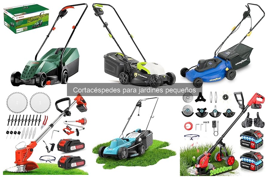 Comparativa: Cortacéspedes manuales vs. automáticos para jardines pequeños