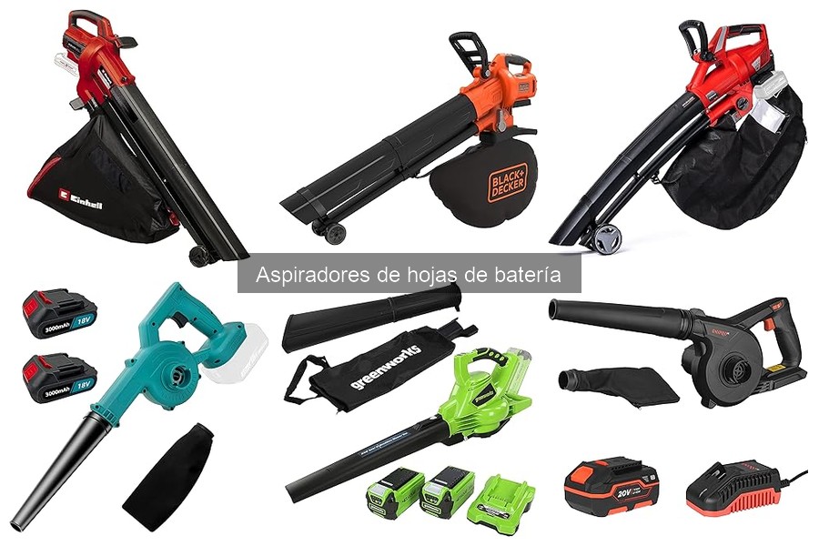 Comparativa de Aspiradores de Hojas de Batería: Einhell vs VONROC