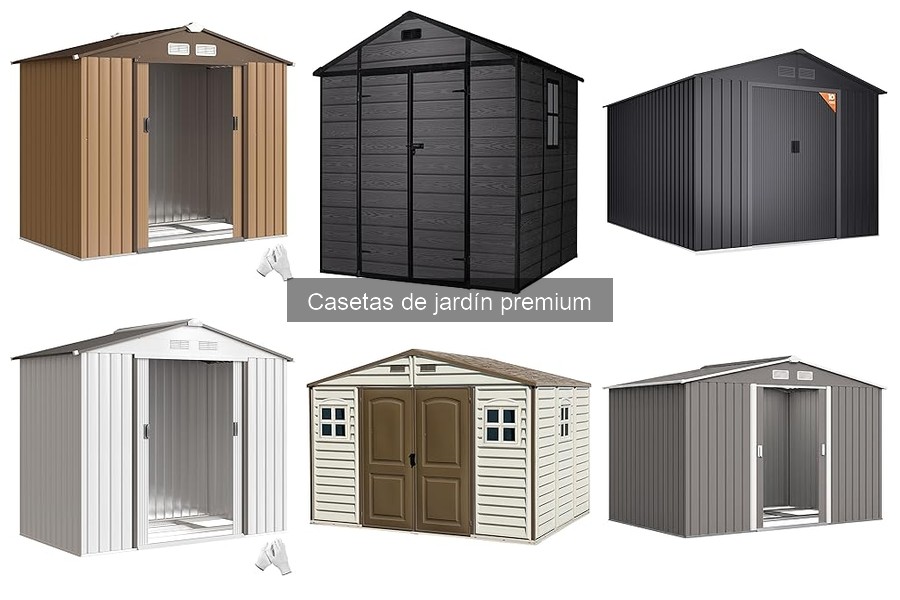 Comparativa de Casetas de Jardín Premium: Outsunny vs Wasabi