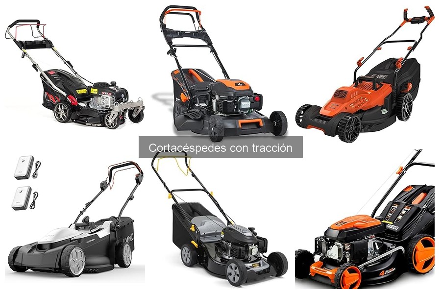 Comparativa de cortacéspedes con tracción: FUXTEC vs NAX vs Goodyear