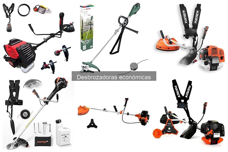 Comparativa de Desbrozadoras Económicas: Mejores Marcas y Precios