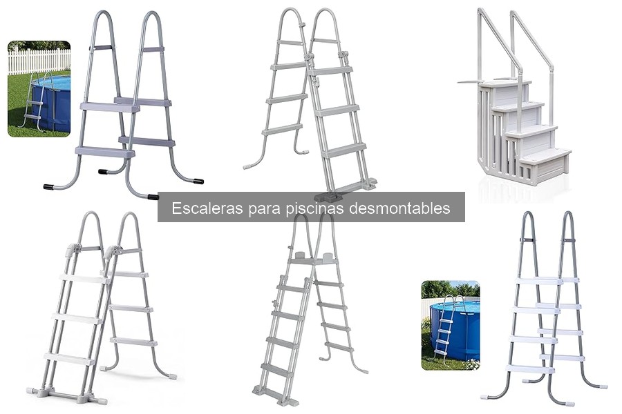 Comparativa de Escaleras para Piscinas Desmontables