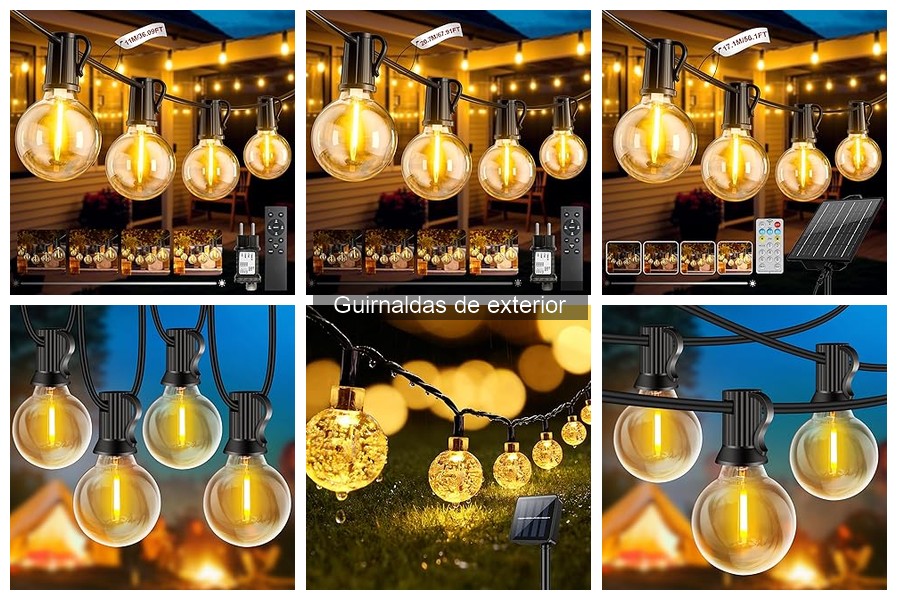 Comparativa de Guirnaldas LED vs Solares: ¿Cuál Elegir?