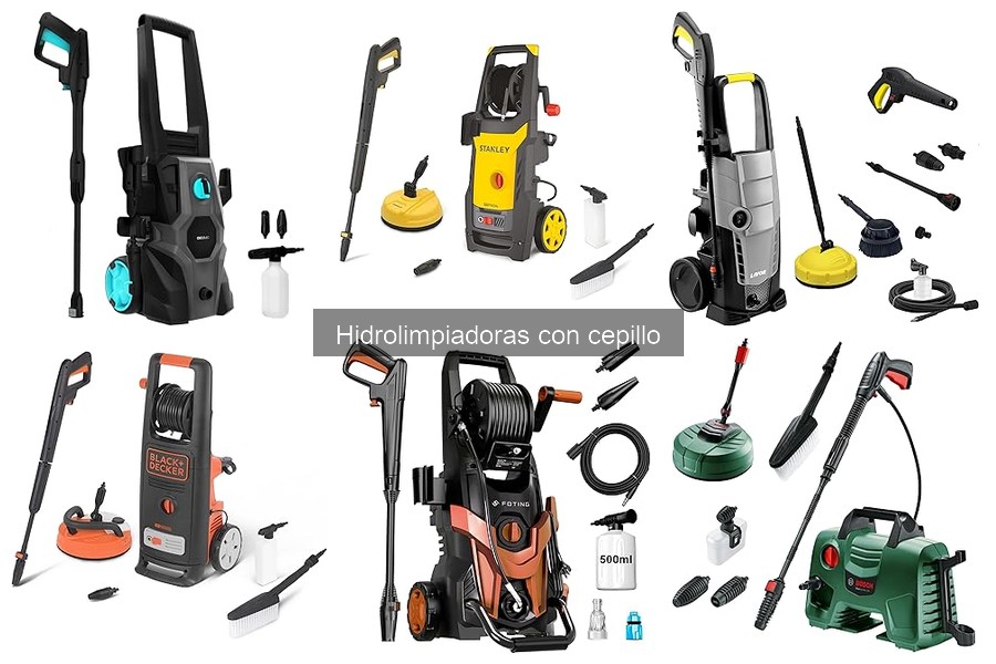 Comparativa de Hidrolimpiadoras con Cepillo: Modelos y Precios
