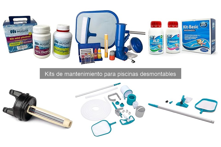 Comparativa de Kits de Mantenimiento para Piscinas Desmontables