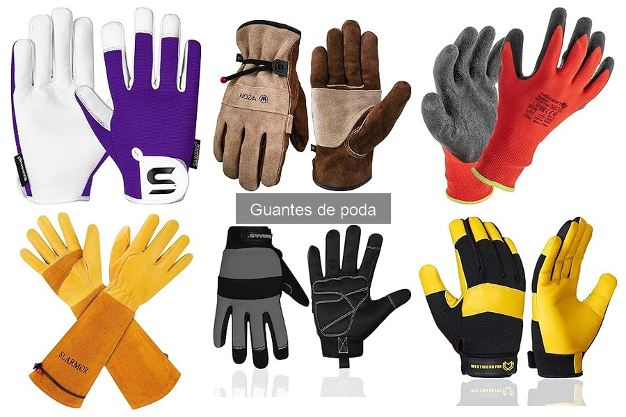 Comparativa de los mejores guantes de poda para jardinería